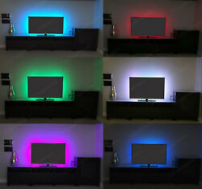 LED Backlight with Wireless Remote Control