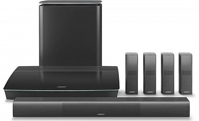Bose® Lifestyle® 650 home theater system - The best Bose® home theater system features omnidirectional OmniJewel® speakers for 360-degree sound